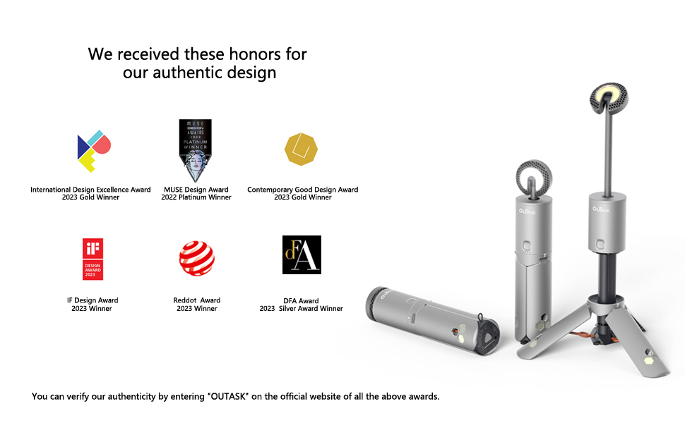 Camping Light Telescopic