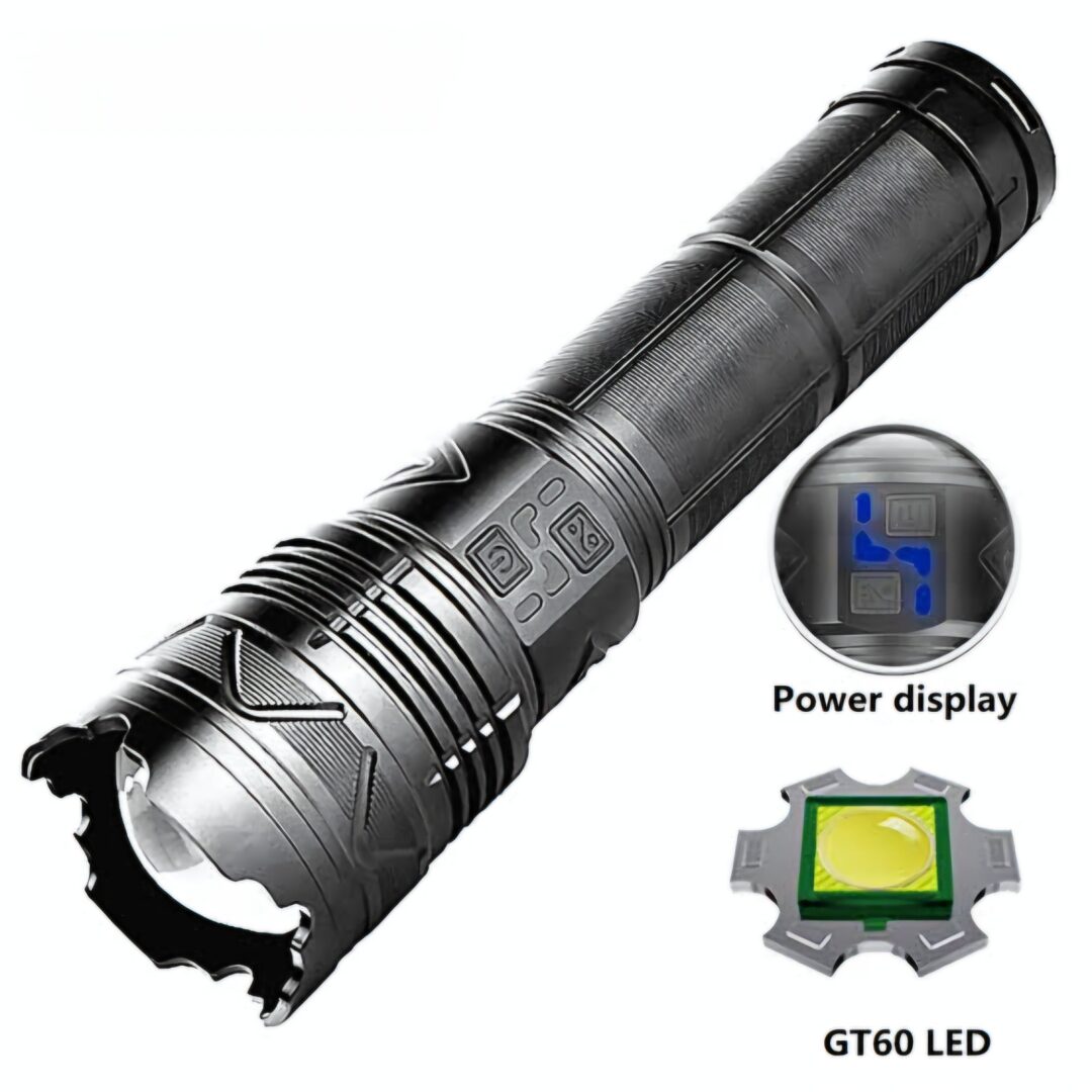 10 000 Lumens Laser LED Torch – Unmatched Power, Precision, and Performance