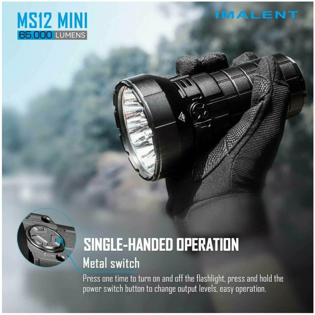 Imalent MS12 Mini, 65000 Lumen, 1036m Throw - Image 12