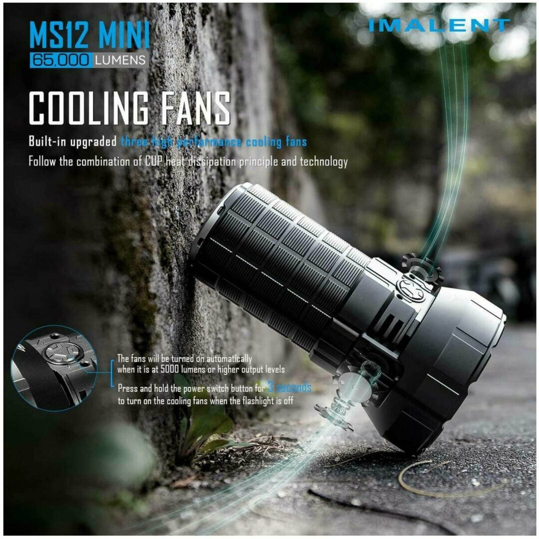 Imalent MS12 Mini, 65000 Lumen, 1036m Throw - Image 14