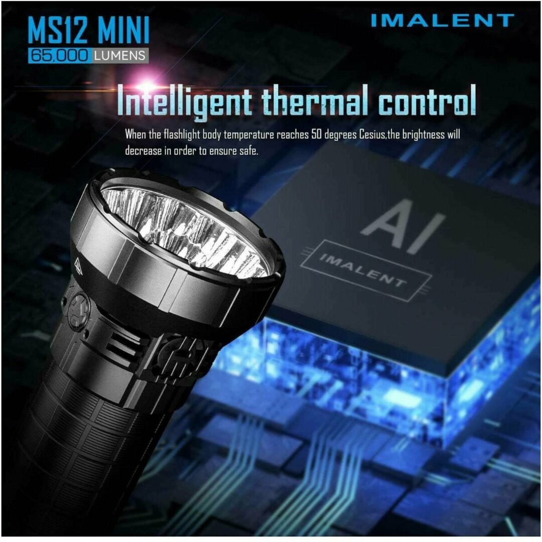 Imalent MS12 Mini, 65000 Lumen, 1036m Throw - Image 13
