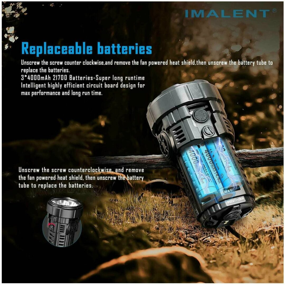 Imalent RS50, 20000lm, 1160m Throw - Image 16