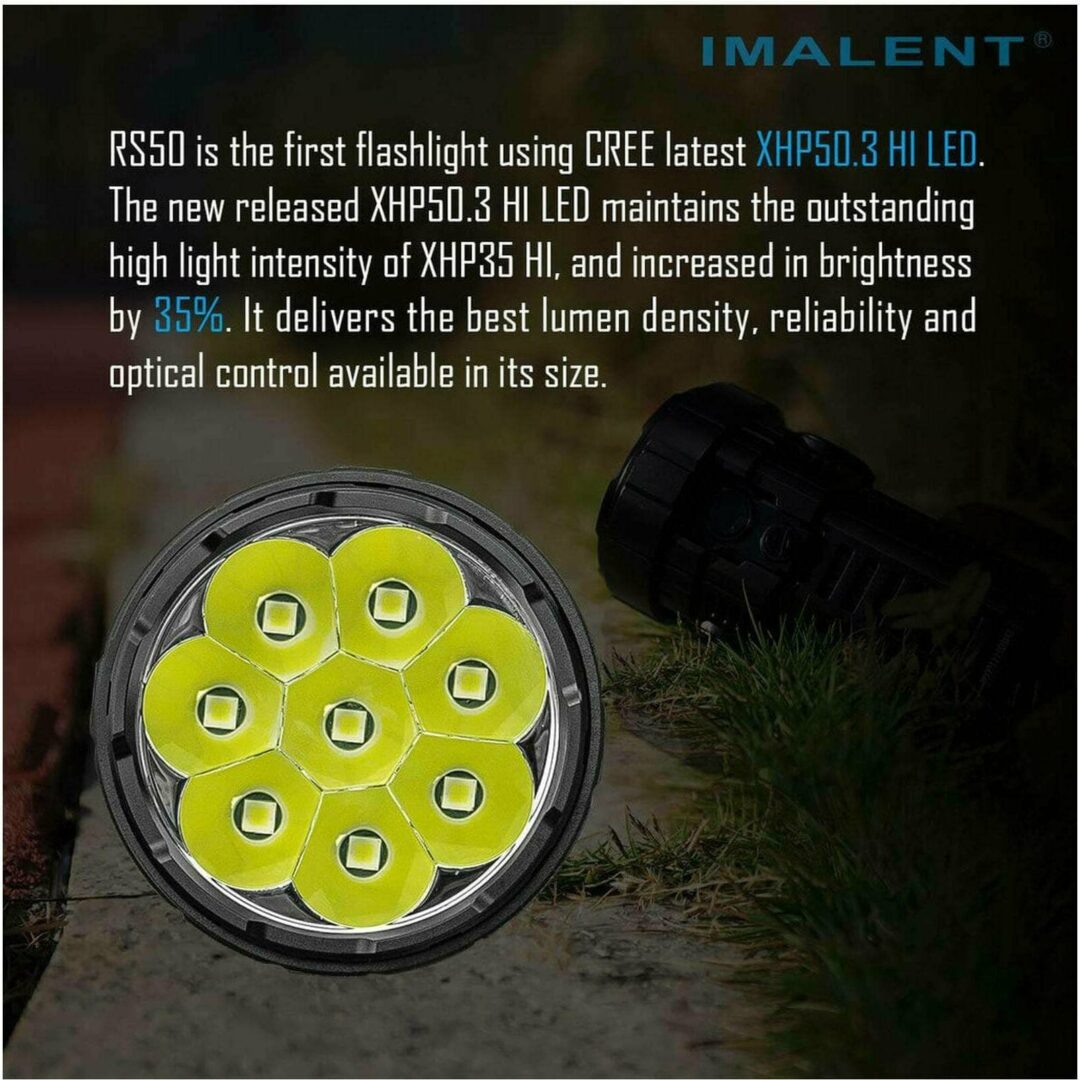 Imalent RS50, 20000lm, 1160m Throw - Image 5