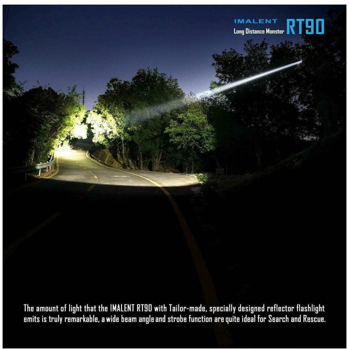 Imalent RT90 4800lumen, 1308m Throw - Image 5