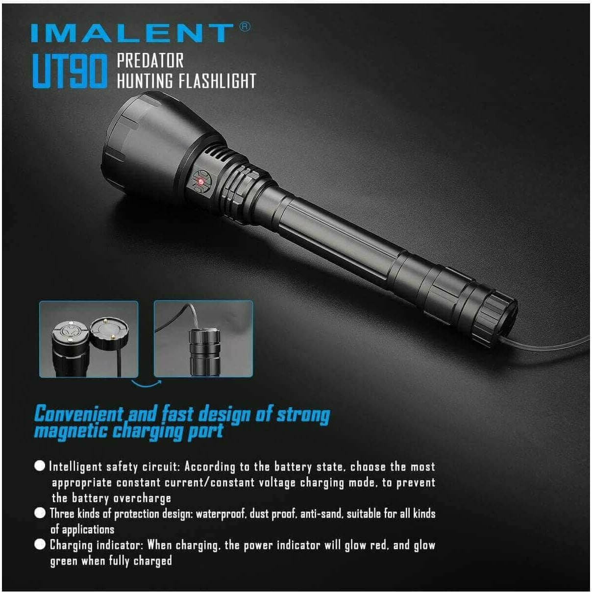 Imalent UT90 Kit 4800lumen, 1308m Throw - Image 10