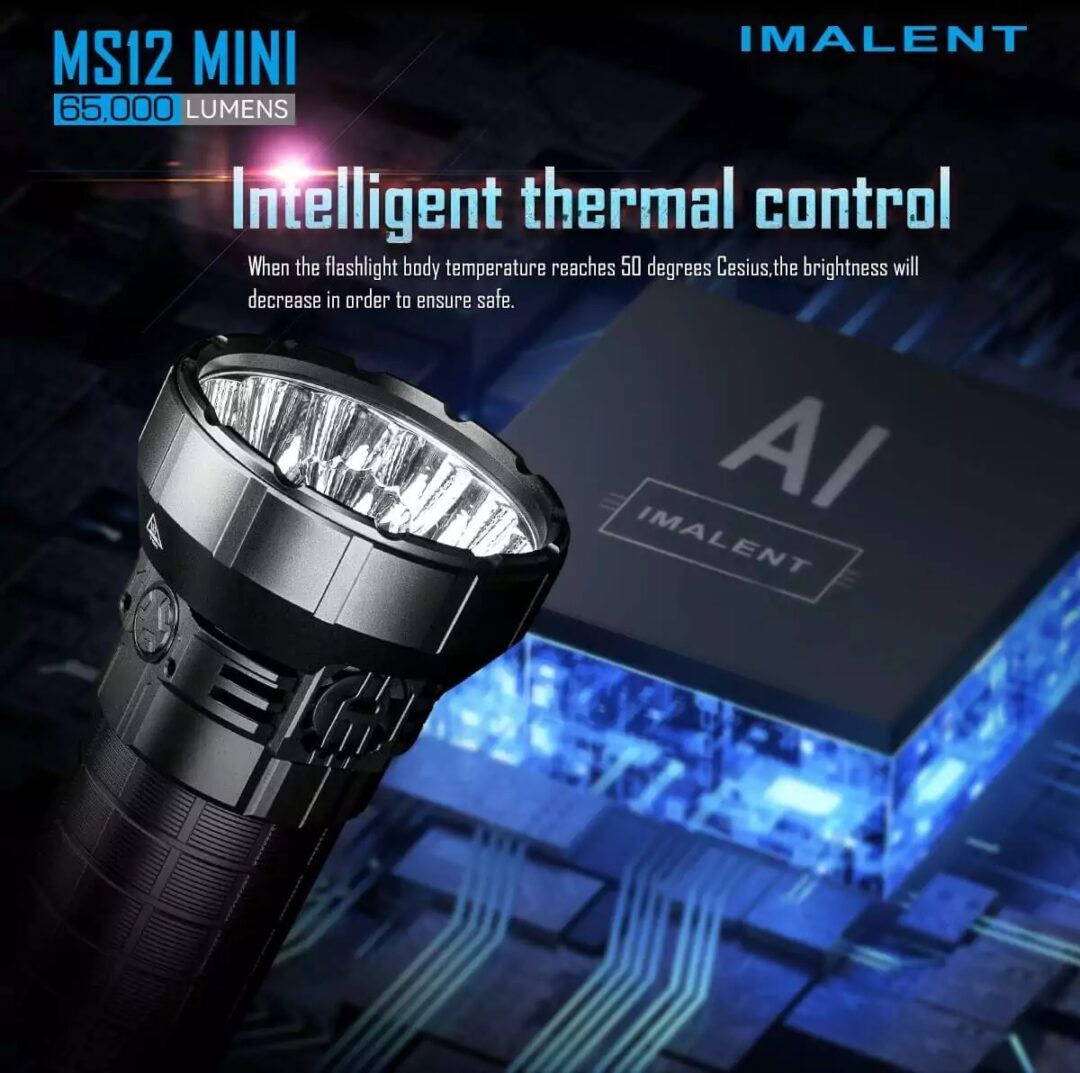 Imalent MS12 Mini, 65000lm, 1036m Throw - Image 13