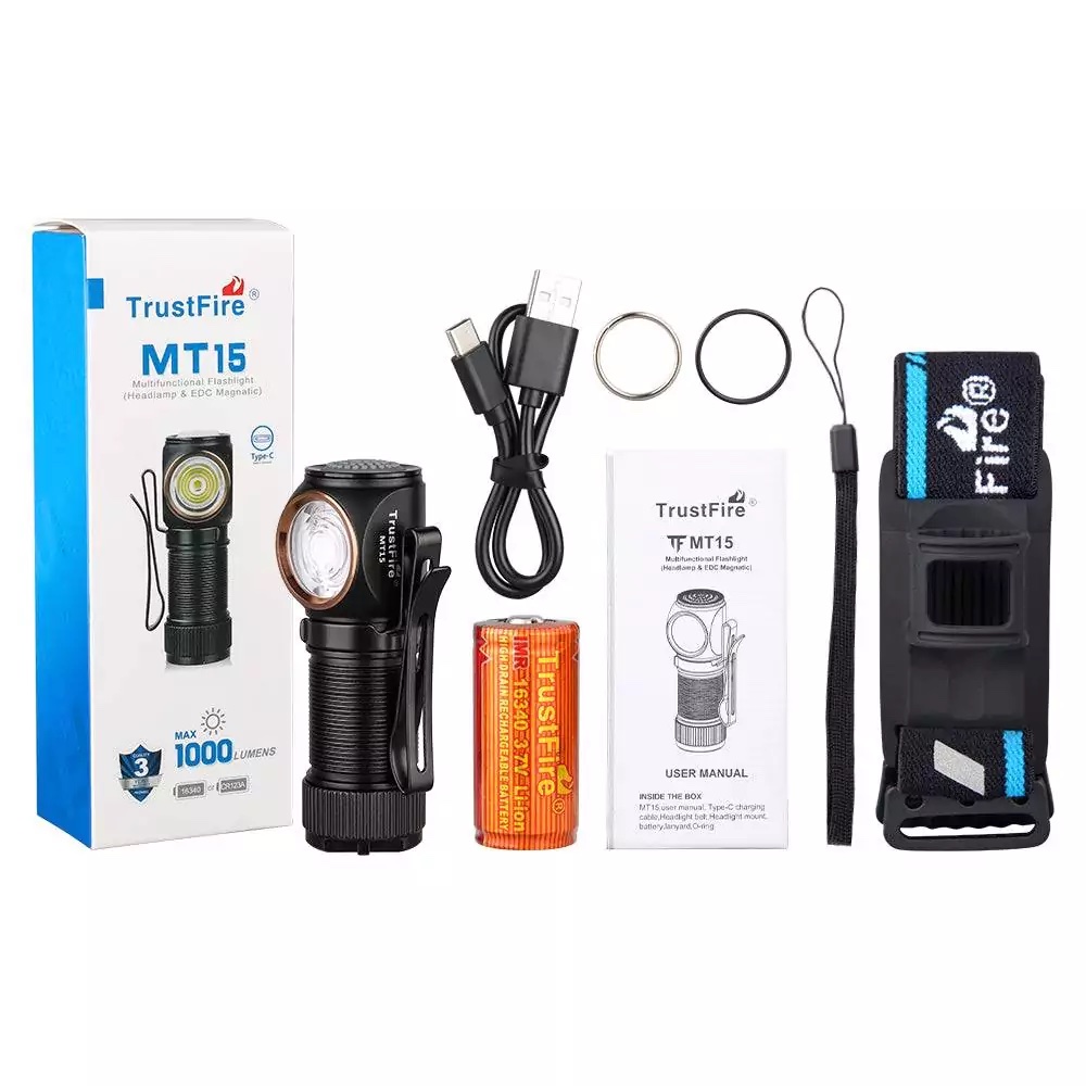 TrustFire MT15, 1000lumen, 105m - Image 10