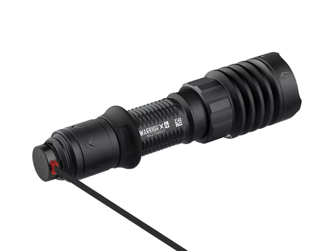 Olight Warrior X 4 Rechargeable LED Flashlight – 2600 Lumens – Includes 1 x 21700 – Matte Black - Image 9