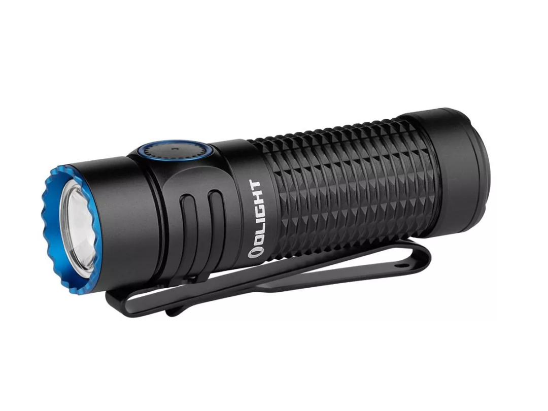Olight Warrior Nano Rechargeable LED Flashlight – 1200 Lumens – Includes 1 x 18350
