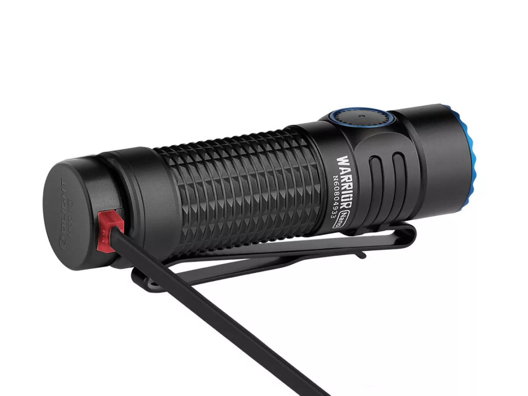 Olight Warrior Nano Rechargeable LED Flashlight – 1200 Lumens – Includes 1 x 18350 - Image 3