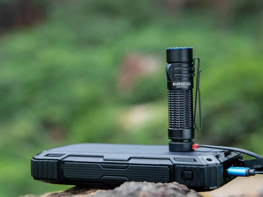 Olight Warrior Nano Rechargeable LED Flashlight – 1200 Lumens – Includes 1 x 18350 - Image 10