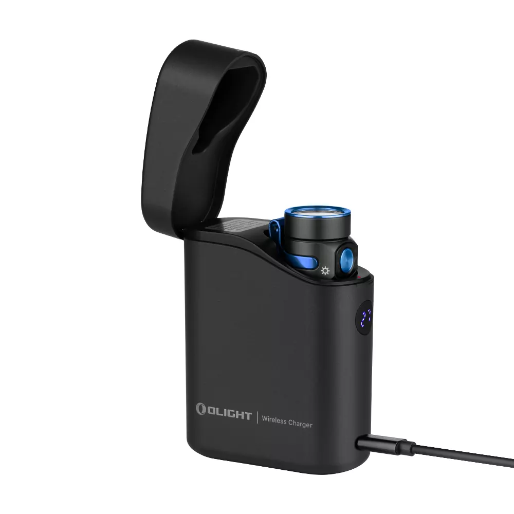 Olight Baton 4 Premium Rechargeable LED Flashlight – 1300 Lumens – Includes 1 x 16340 and Charging Case