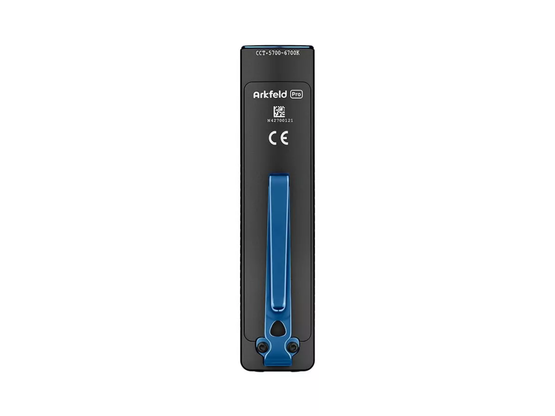 Olight Arkfeld Pro Rechargeable LED Flashlight – 1300 Lumens – Cool White LED – 365nm UV – 520nm Green Laser – Uses Built-in 1500mAh Li-Poly Battery Pack – Black - Image 5