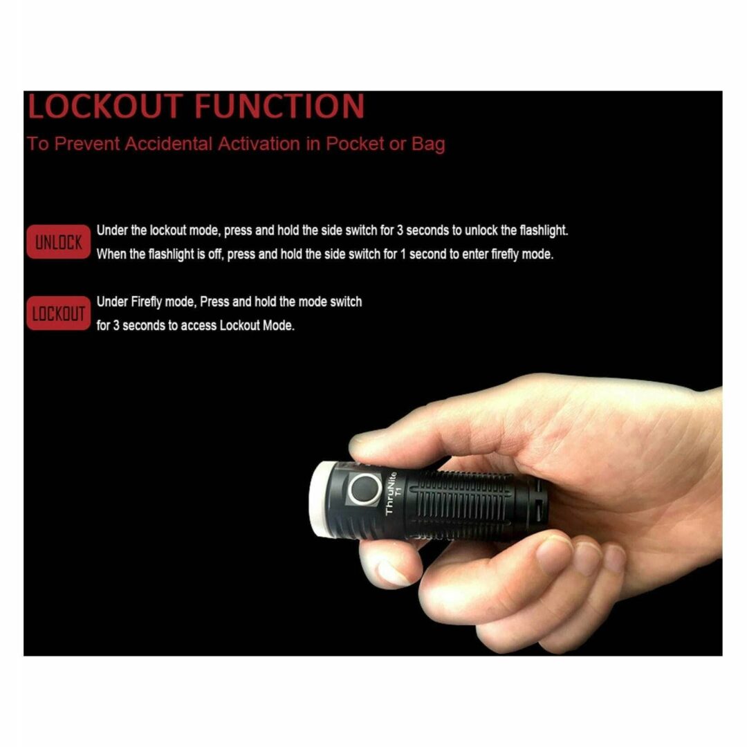 ThruNite T1 1500lm, 102m Throw - Image 4