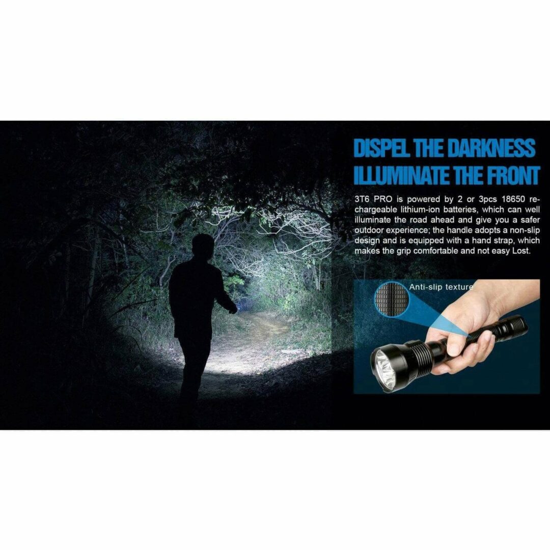 TrustFire 3T6 Pro, 5200lm, 602m - Image 7