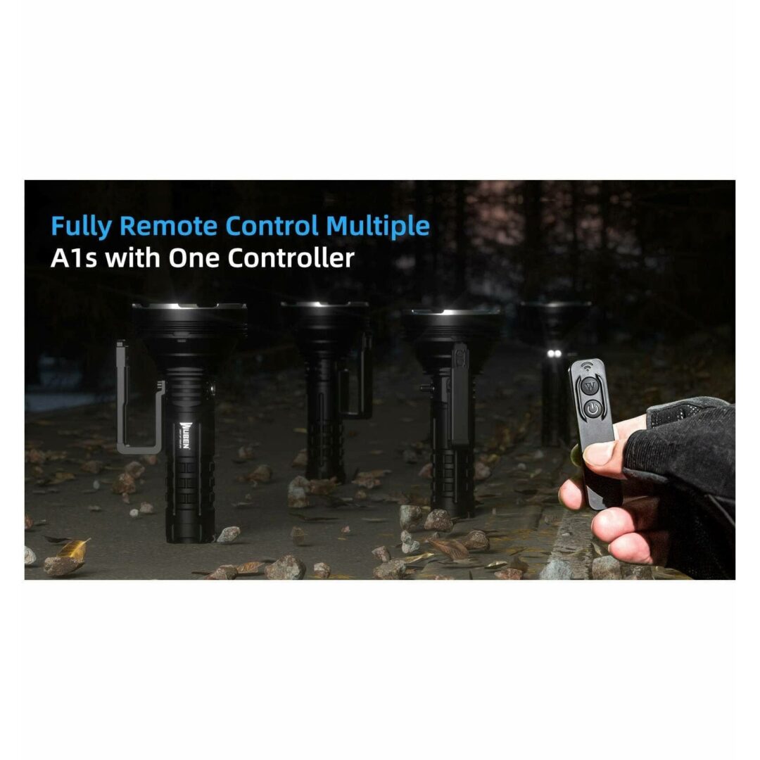 Wuben A1 20000 Lumen Portable Spotlight - Image 9
