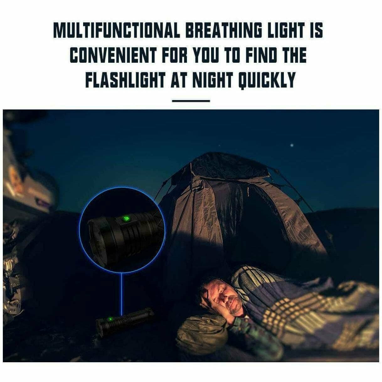 Wuben A9, 12000 Lumen, 420m Throw Rechargeable - Image 15